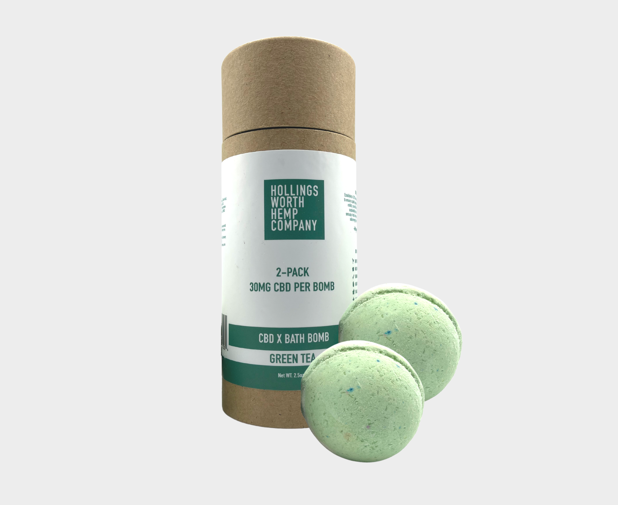 CBD x Bath Bombs (Green Tea)